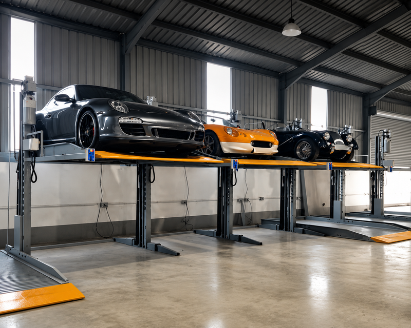 Space-Saving Parking Lift